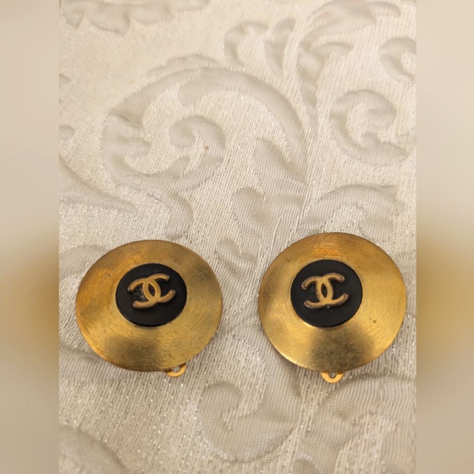 Vintage Authentic Chanel Earrings